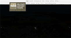 Desktop Screenshot of militaryhistorytours.co.uk